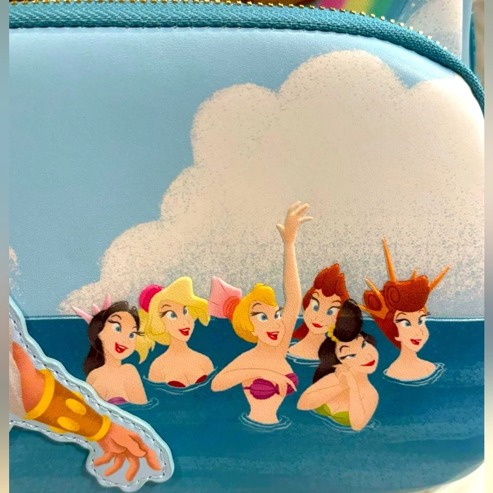 The Little Mermaid Wedding Scene Loungefly Backpack NWT